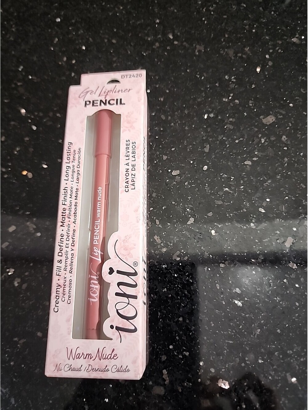 IONI GEL LIPLINER 2 IN 1 LIPSTICK LIP LINER CREAMY MATTE FINISH - WARM NUDE